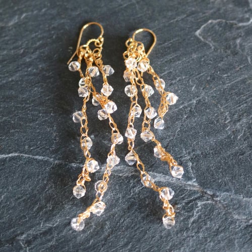 Image of WISTERIA Earrings - Frost