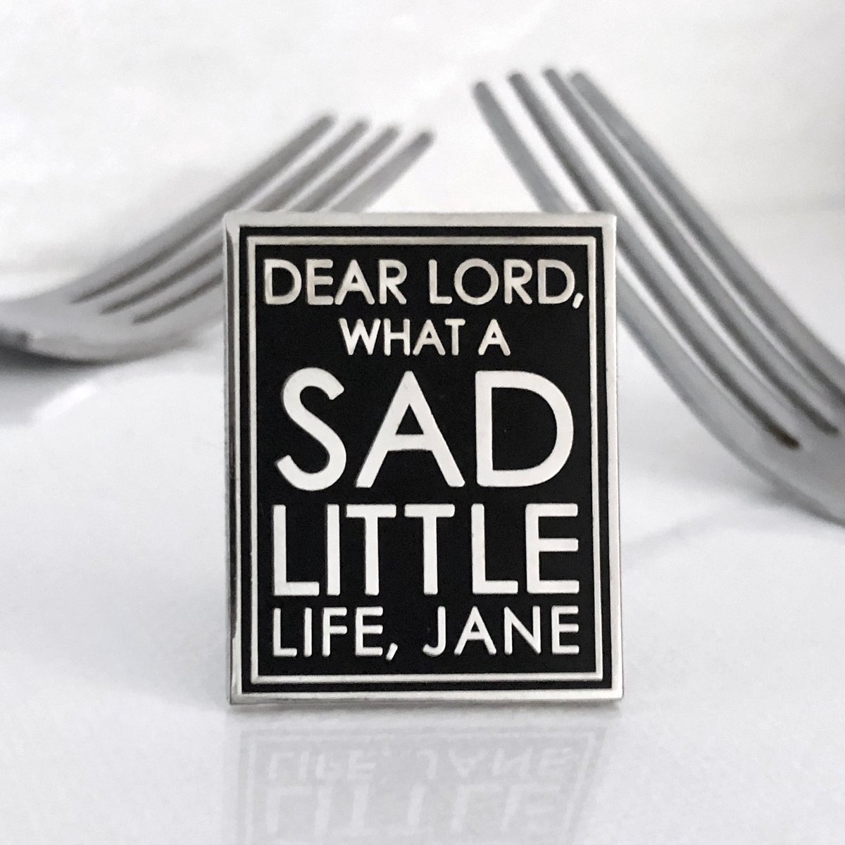 Image of Dear Lord Jane Enamel Pin