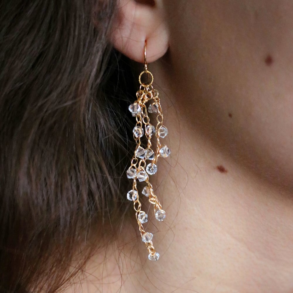 Image of WISTERIA Earrings - Frost