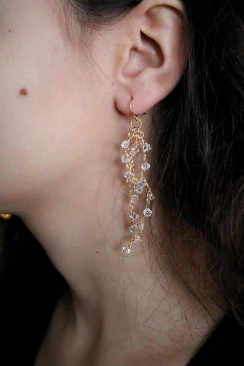 Image of WISTERIA Earrings - Frost