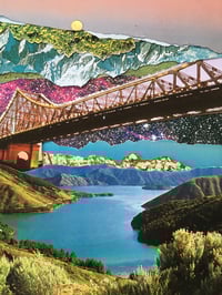 story bridge | collage print