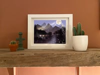Mountains Dreamscape Print