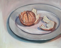Image 1 of The Peel and the Fruit, still life oil painting