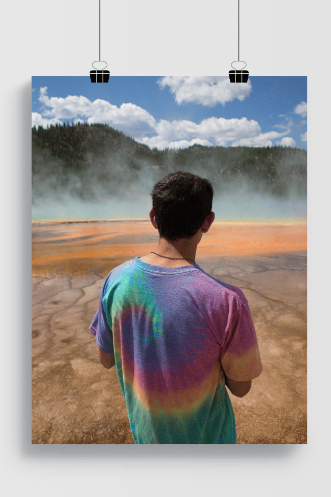 Affiche "Yellowstone" 30x40