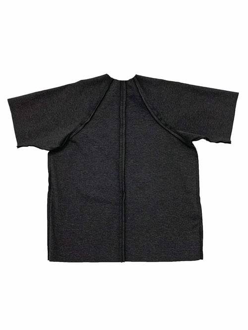 Image of T-shirt 2 - Organic Cotton Jersey - Dark grey melange