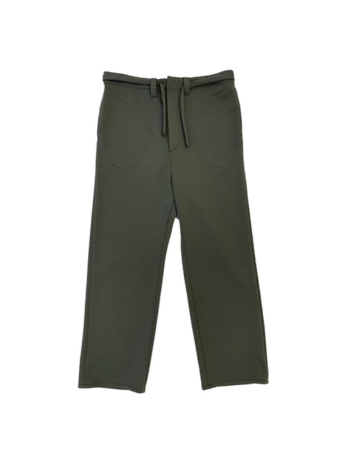Image of FOS Trousers -Wool - Dark green