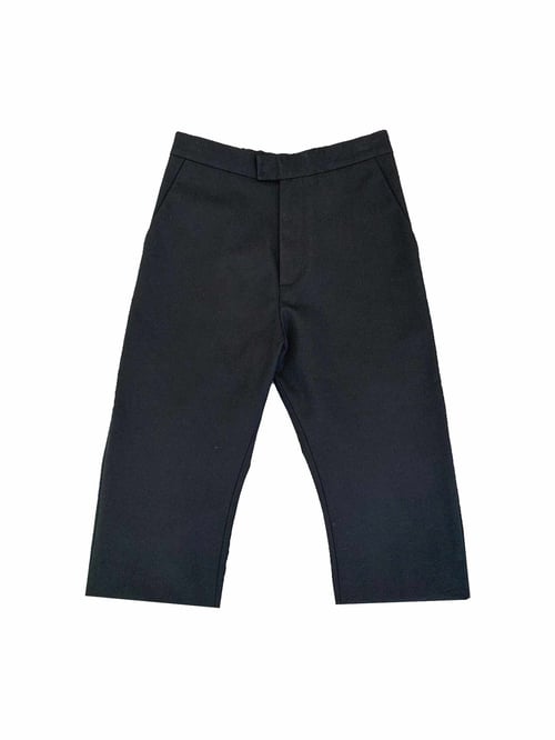 Image of Suit 1 - Shorts - Cotton twill - Black