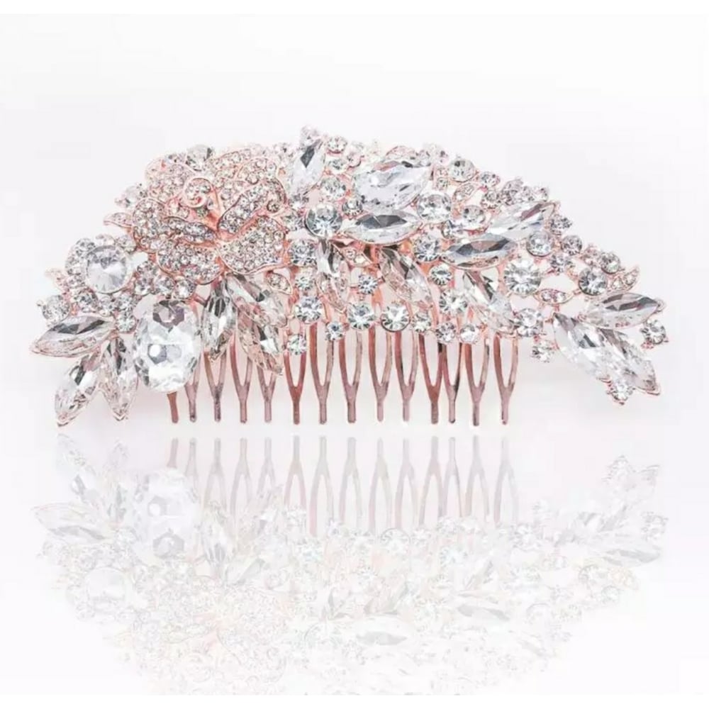 "Laura" Haircomb ( available in Rosegold, Gold & Silver)