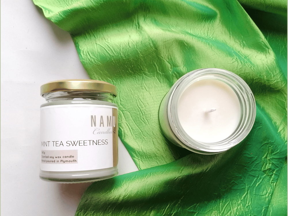 Image of Mint Tea Sweetness 140g Soy Candle