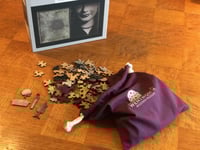 Image 1 of Sweet Tidings, unique custom laser cut wooden puzzle