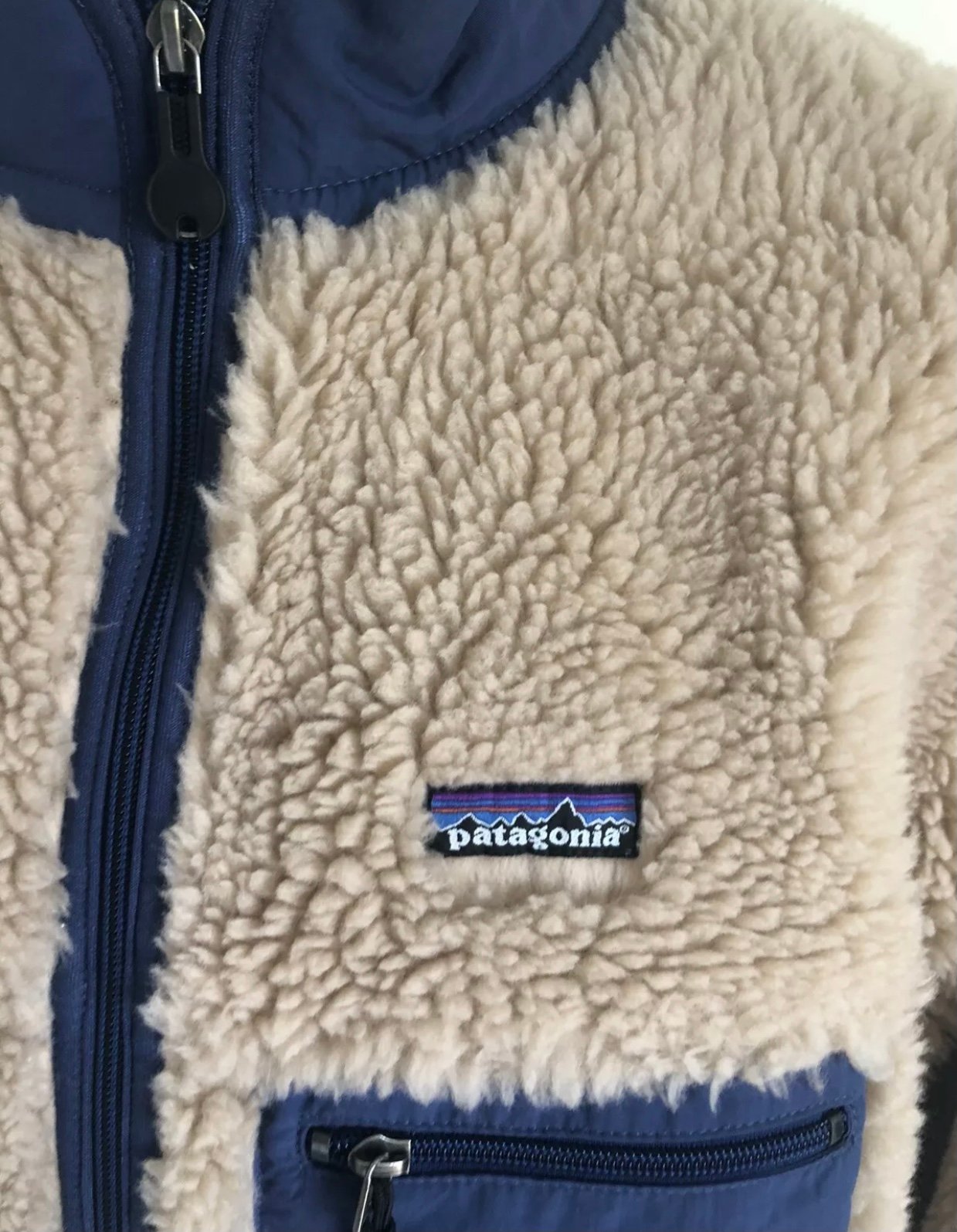 Image of Patagonia Retro X Fall 04 Deep Pile Jacket Deadstock XXL 