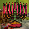 Skull-Norah, The Most METAL Menorah