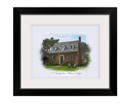 House Illustrations - Framed Prints