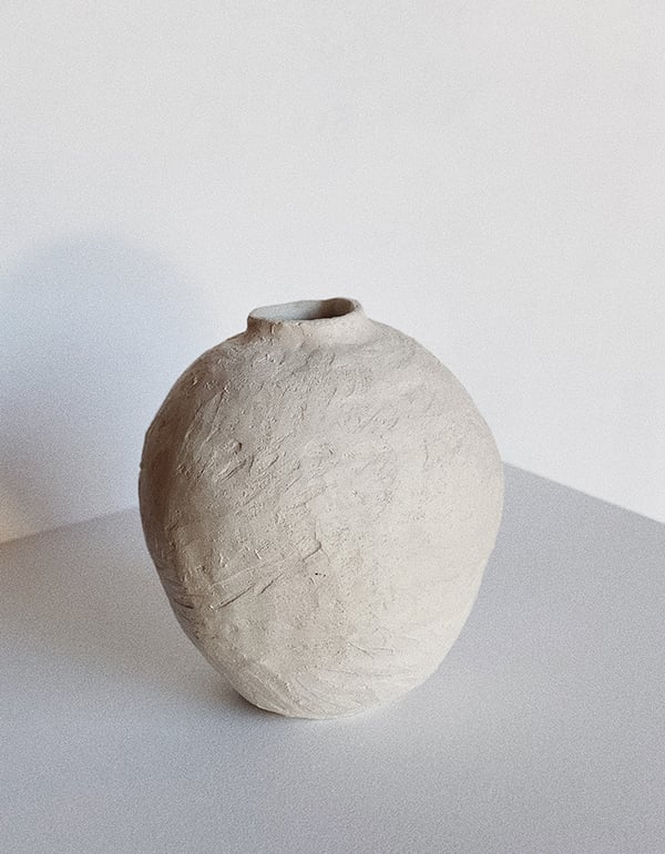 Image of "Boléro M.81" Vase in Off White