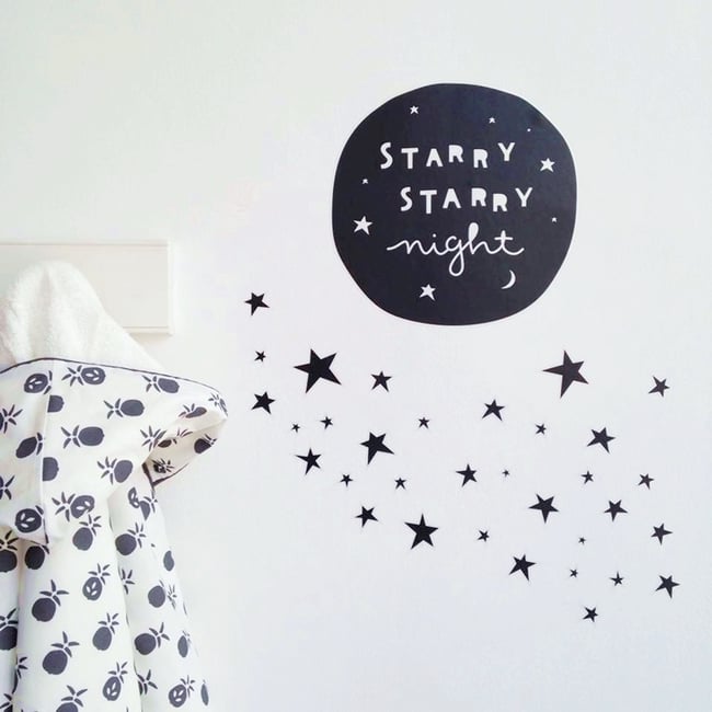 Starry Starry Night Wall Stickers