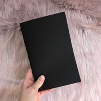 Image 1 of Pitch black notebook
