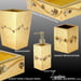 Image of Luxury Gold Bathroom Accessories Gold Vine Collection