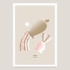 AQUARIUS ✸ A3 ASTRO RISOGRAPH PRINT