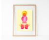 • A5 RISOGRAPH PRINT • Sunny 