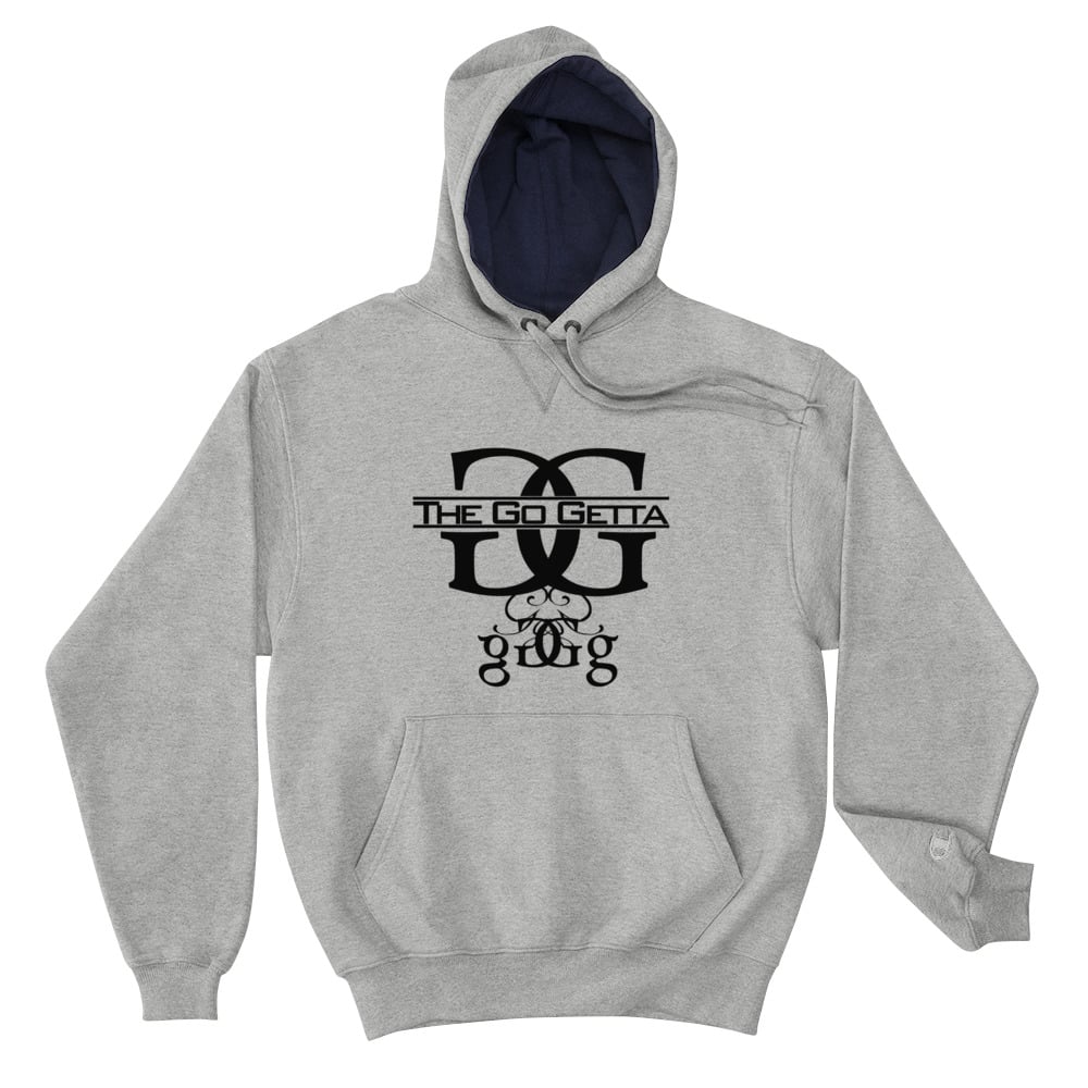 Image of Logo Champion Hoodie (Gray)