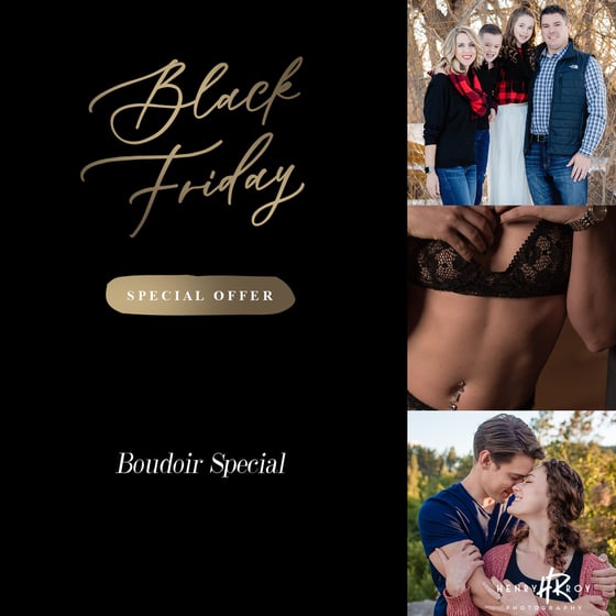 Image of Boudoir Black Friday Special