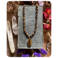 Image 1 of SALE - Tiger Eye Beaded Necklace 