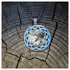 Collier spirale Labradorite hématite
