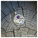 Collier Rond Améthyste 