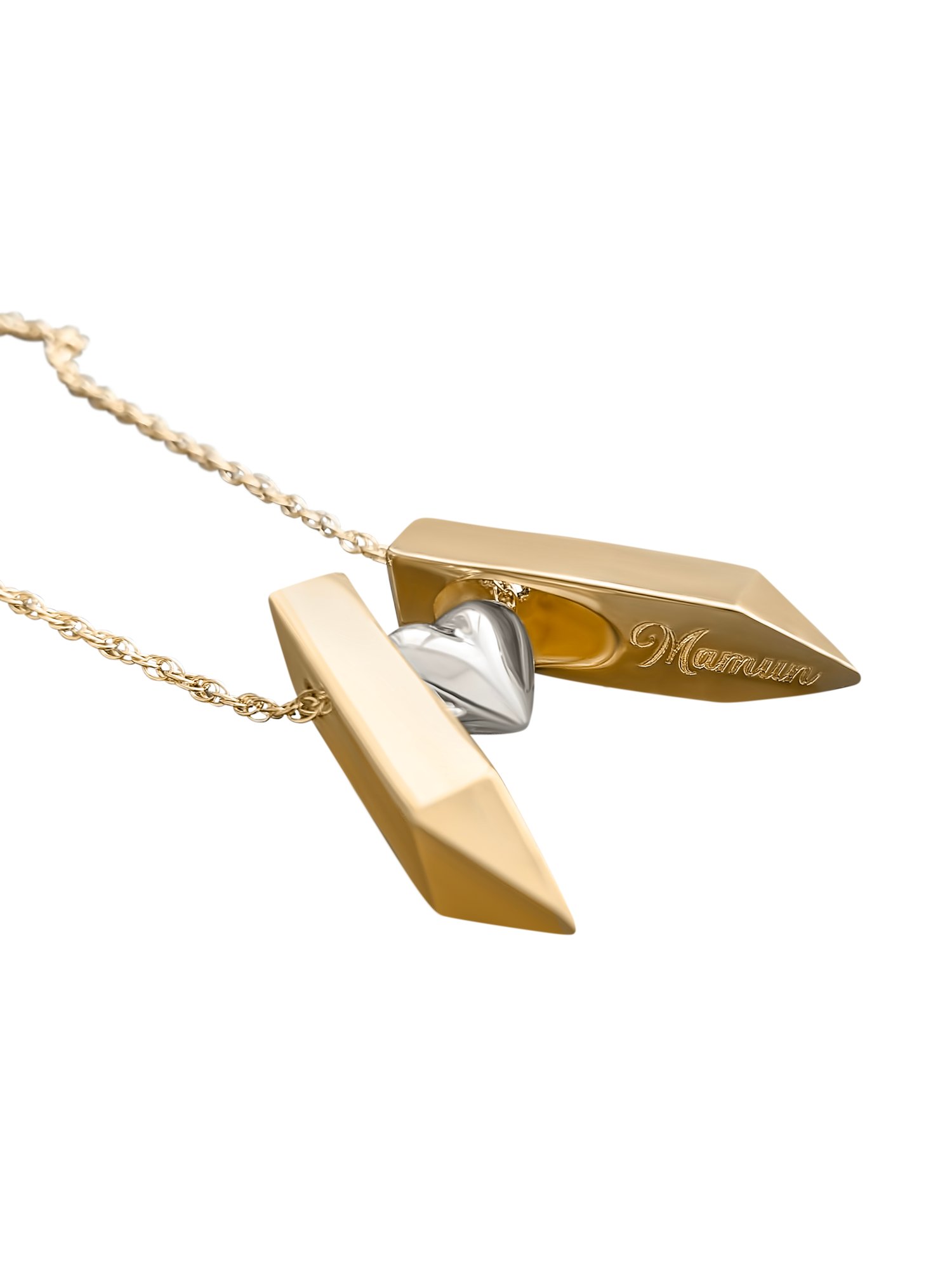 Rose gold paper airplane necklace - rose gold airplane necklace