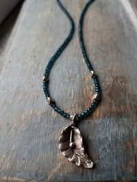 Image 1 of Indigo Thai Leaf Necklace