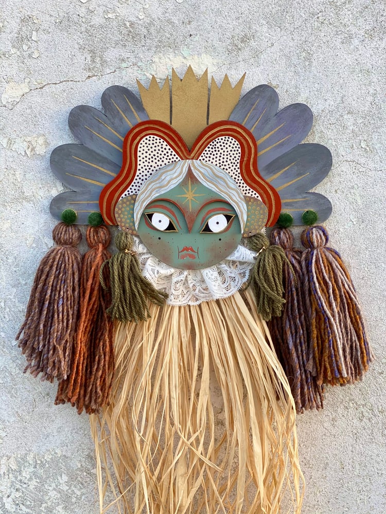 Image of Shaman mask 2 . Wall decoration