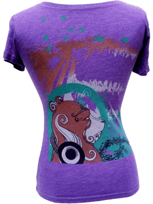 Image of Bear Organic Cotton Women's T-Shirt and Tank Top