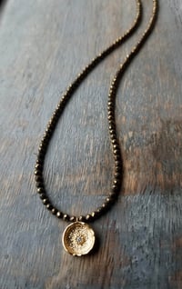 Image 2 of Golden Disc Necklace