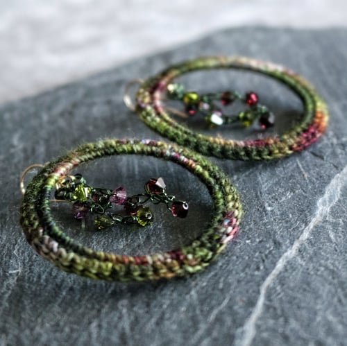 Image of SPHERE Earrings - Evergreen