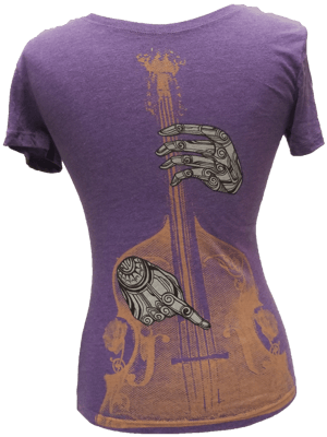 Image of Bass Hands Organic Cotton Women's T-shirt