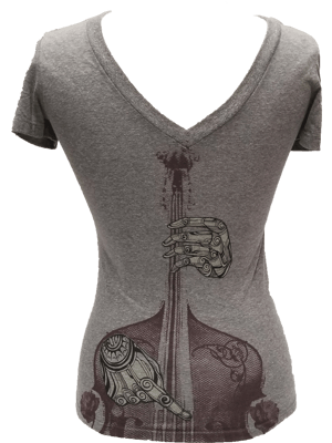 Image of Bass Hands Organic Cotton Women's T-shirt