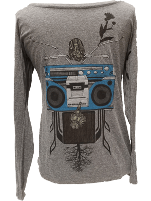 Image of Boombox Organic Cotton Women's T-shirt