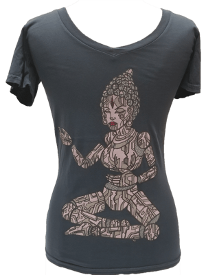 Image of Buddah Karma Organic Cotton Women's T-shirt