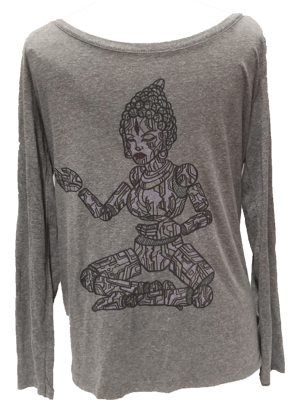 Image of Buddah Karma Organic Cotton Women's T-shirt