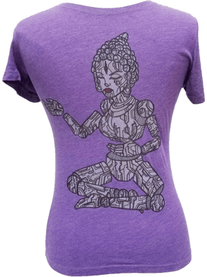 Image of Buddah Karma Organic Cotton Women's T-shirt