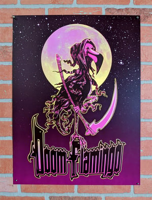 Doom Flamingo Artist Prints