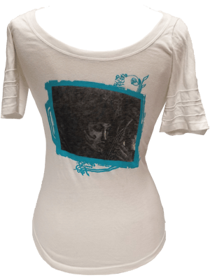 Image of Chelo Vibrations Organic Cotton Women's V-Neck T-Shirt and Baseball Tee