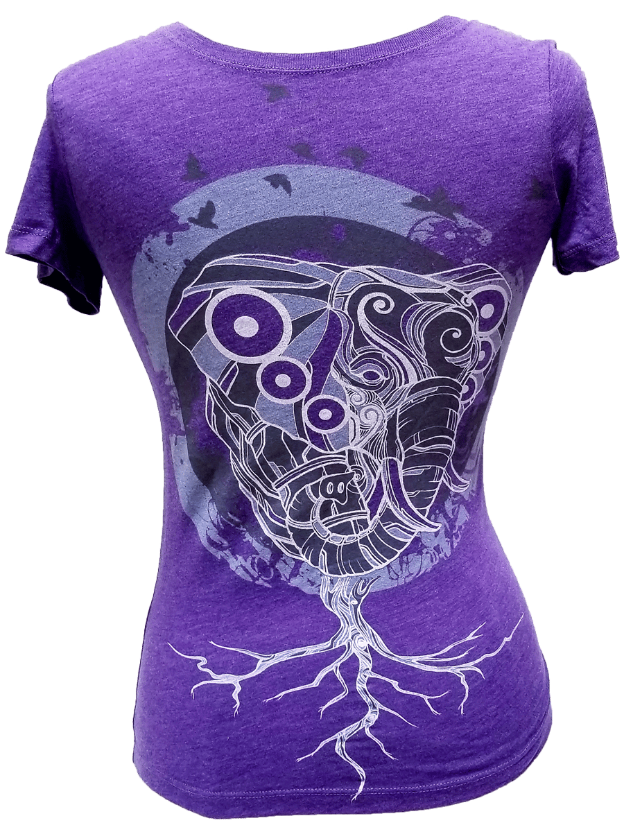 Image of Elephant Organic Cotton Women's T-Shirt and Tank-Top