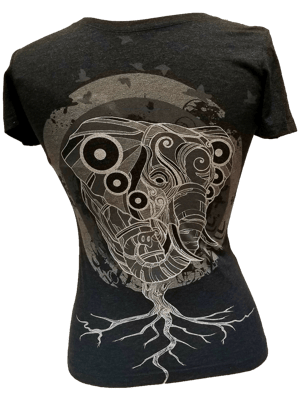 Image of Elephant Organic Cotton Women's T-Shirt and Tank-Top