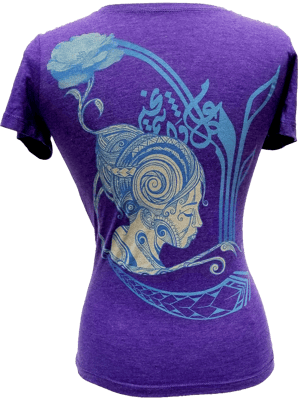 Image of Flower Goddess Organic Cotton Women's T-Shirt and Tank-Top
