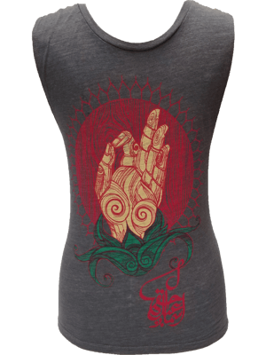 Image of Mudra Lotus Organic Cotton Women's T-Shirt 