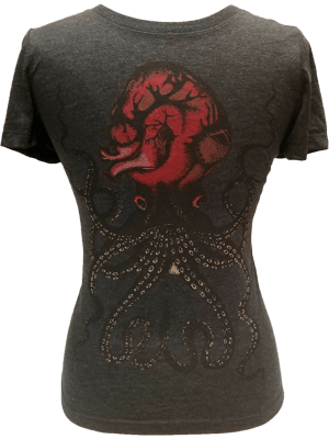 Image of Octopus Organic Cotton Women's T-Shirt and Tank-Top