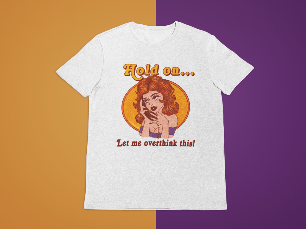 Image of OVERTHINKING IT TEE