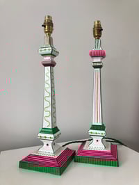 Image 5 of Stripe Column Lamp Stand