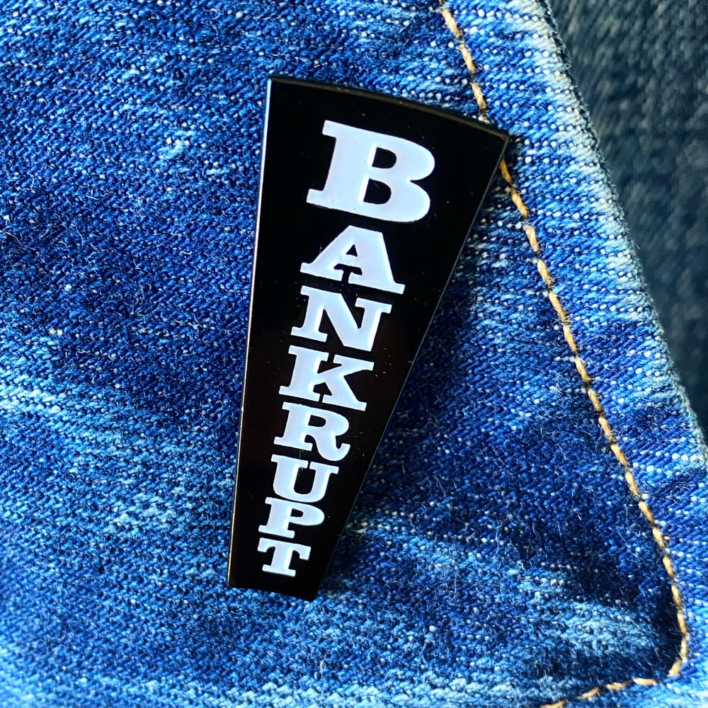 Image of Wheel of Fortune tribute - Bankrupt pin